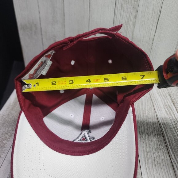 University Of Arkansas Razorbacks Baseball Cap Hat Red Captivating Headgear - Picture 7 of 7